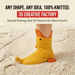 Gaming Cosplay 3D Character Socks Game Prop Boutique Factory Any Shape Custom Mascot One Hundred Designs Anime Hosiery Wholesale