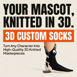 Pied Hornbill Exotic Bird 3D Socks Knitwear Workshop We Style Any Design Mascot Hat Scarf Glove Promotional Exhibition Swag Crew