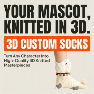 Global Ethnic Style 3D Socks Factory Custom Cultural Mascot Any Shape Design One Hundred Ready Styles Traditional Folk Swag Bulk