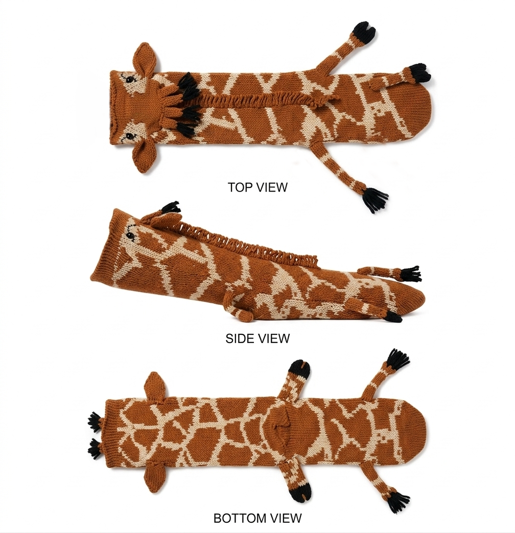 Giraffe Safari Jungle Theme Birthday Party Favors Goodie Bag Fillers Cute Animal Mascot Plush Character Gift Custom Factory Swag